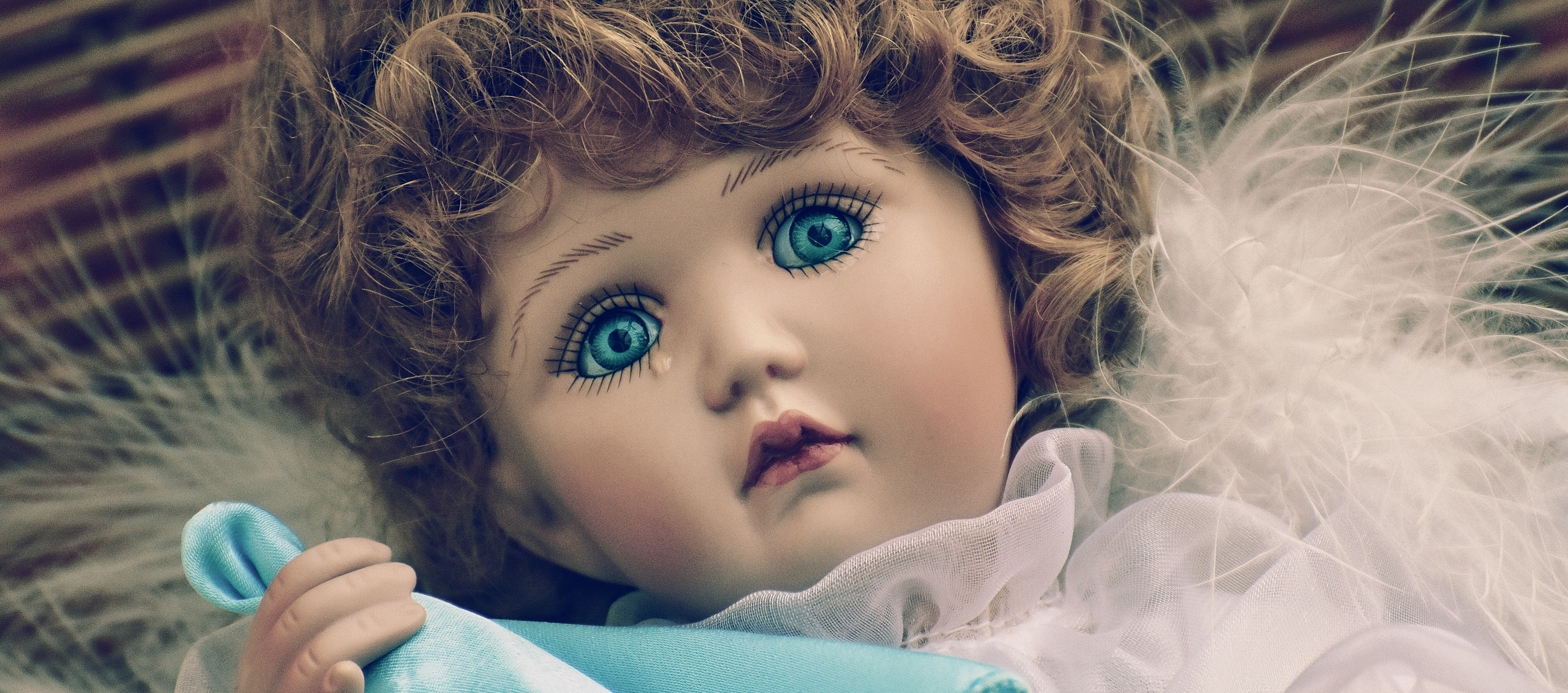 Canva - Brown Haired Female Doll